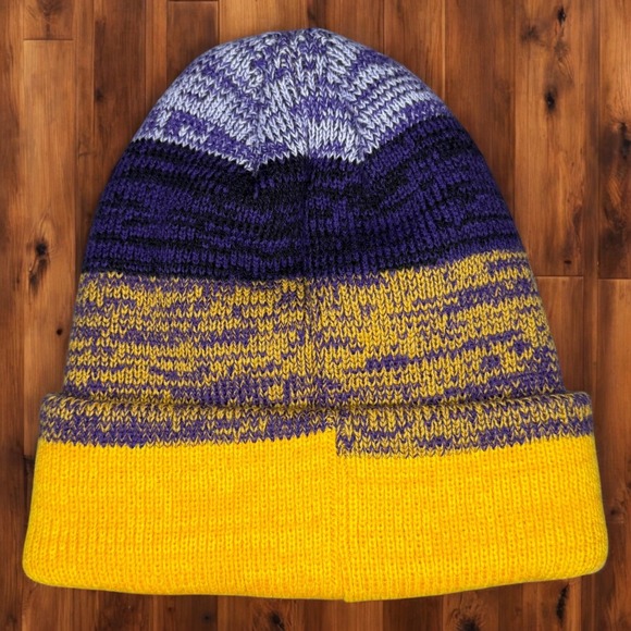 Minnesota Vikings Knit Cuff Beanie Hat NFL Team‎ Apparel Adult OSFM - Picture 2 of 3